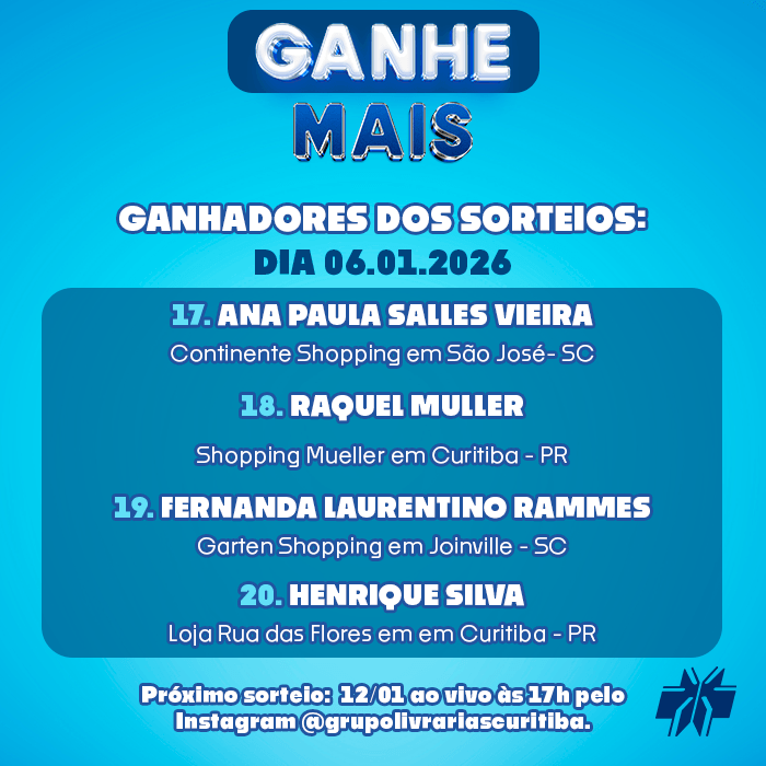 Ganhadores Quinto Sorteio