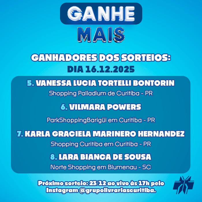 Ganhadores Segundo Sorteio