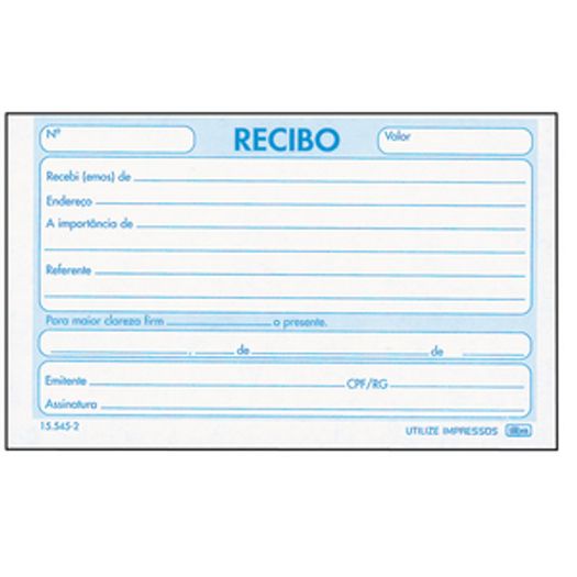 bloco recibo comercial sem cópia 50 folhas pequeno bloco recibo comercial sem cópia 50 folhas pequeno