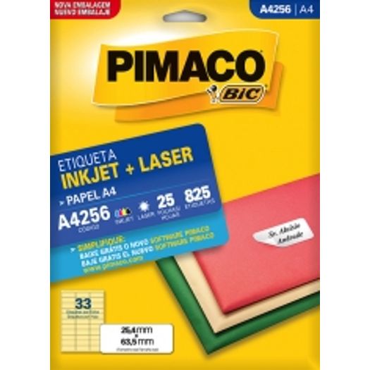 etiqueta inkjet laser a4 256 825 unidades etiqueta inkjet laser a4 256 825 unidades