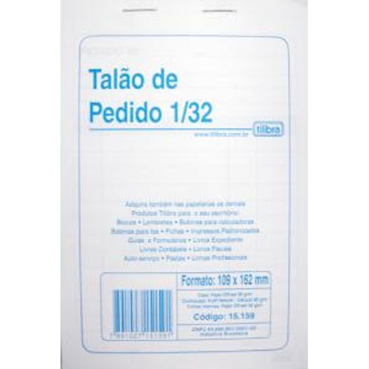 bloco pedido 1/32 50 folhas bloco pedido 1/32 50 folhas