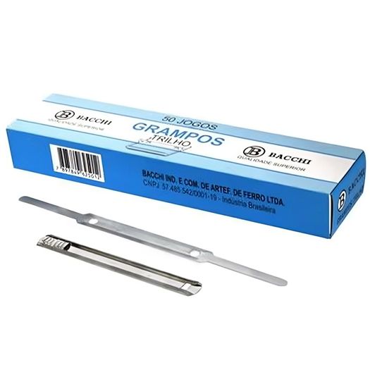 grampo encadernador 50 unidades grampo encadernador 50 unidades