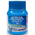 tinta acrílica brilhante 37ml azul celeste