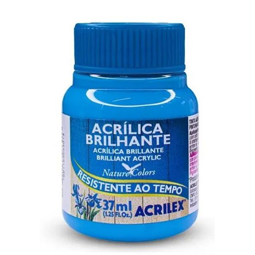 tinta acrílica brilhante 37ml azul celeste tinta acrílica brilhante 37ml azul celeste