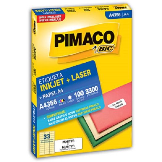 etiqueta-inkjet-laser-a4-356-254x635-3300-unidades-pimaco etiqueta-inkjet-laser-a4-356-254x635-3300-unidades-pimaco