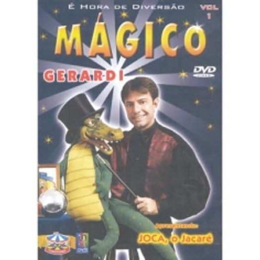 Dvd Magico Gerardi - E Hora De Diversao