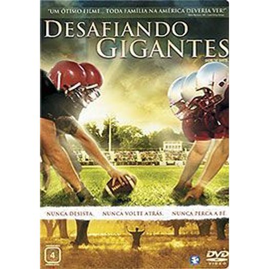 Dvd Desafiando Gigantes - Alex Kendrick, Sally Fields - Livrarias Curitiba