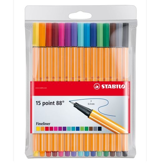 stabilo 15 cores sortidas stabilo 15 cores sortidas