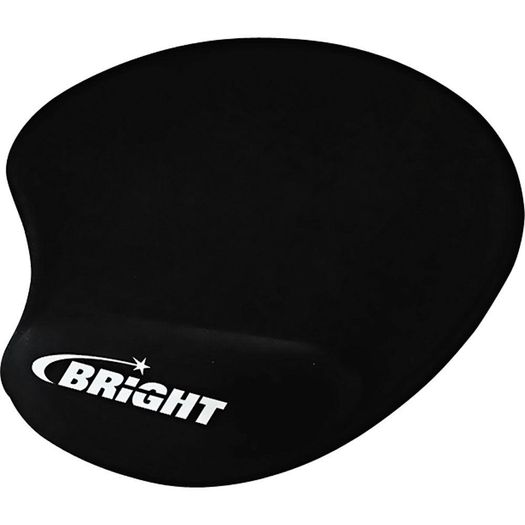 mousepad com apoio em gel preto 0307 - bright mousepad com apoio em gel preto 0307 - bright