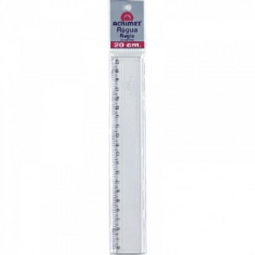 Régua Plástica 20cm Régua Plástica 20cm