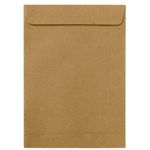 envelope saco 200x280mm kraft natural 10 unidades envelope saco 200x280mm kraft natural 10 unidades