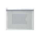 pasta com ziper slide e porta cartão transparente cristal 18,5x23,5cm dz34 yes pasta com ziper slide e porta cartão transparente cristal 18,5x23,5cm dz34 yes