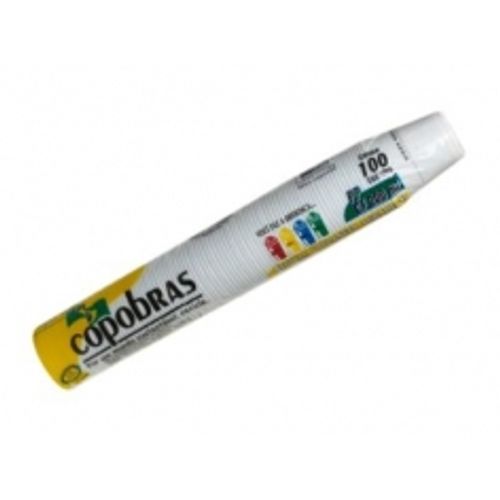 copo para água 180ml 100un abnt copobras