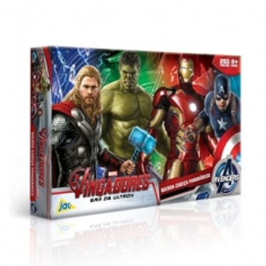 quebra-cabeca-250-pecas-os-vingadores-a-era-de-ultron-2164-toyster quebra-cabeca-250-pecas-os-vingadores-a-era-de-ultron-2164-toyster