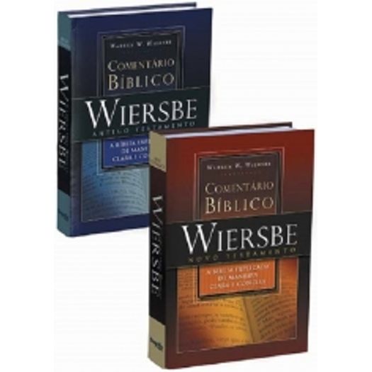 Comentario Biblico Outline Wiersbe - 2 Vols - Geografica