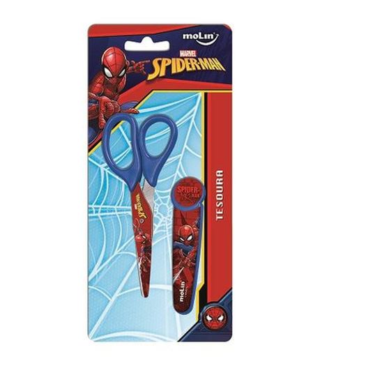 tesoura escolar spiderman tesoura escolar spiderman