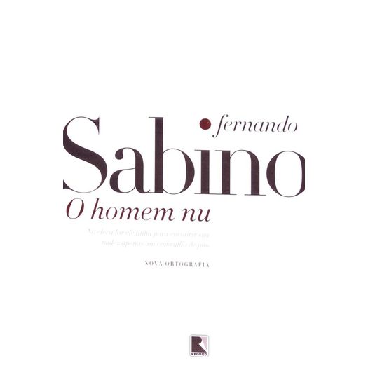 o homem nu o homem nu