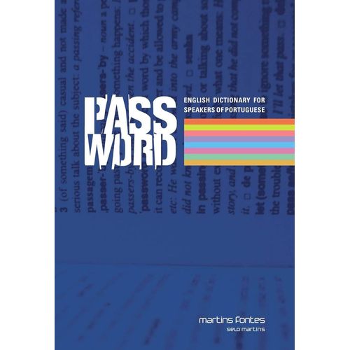 password english dictionary for speakers of portuguese