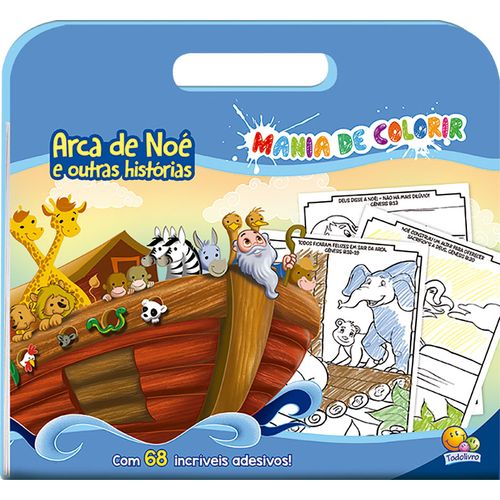 mania de colorir - arca de noé