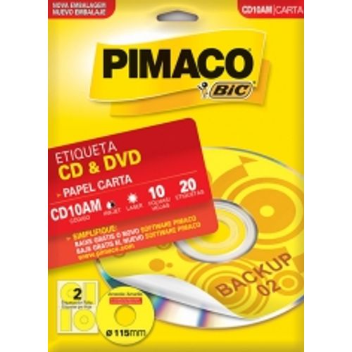 etiqueta-inkjet-laser-carta-cd10am-cd-dvd-20-unidades-pimaco