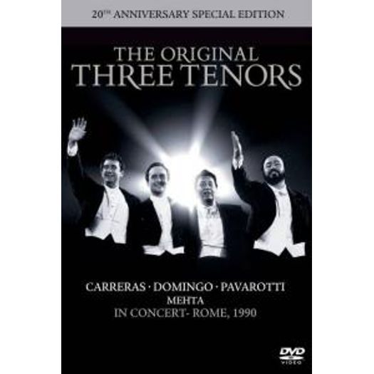 Dvd The Original Three Tenors Carreras Domingo Pavarotti In Concert Rome 1990 Dvd Cd