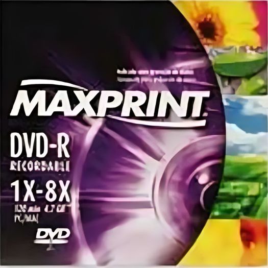 dvd-r 4.7 gb 8x envelopado - maxprint dvd-r 4.7 gb 8x envelopado - maxprint