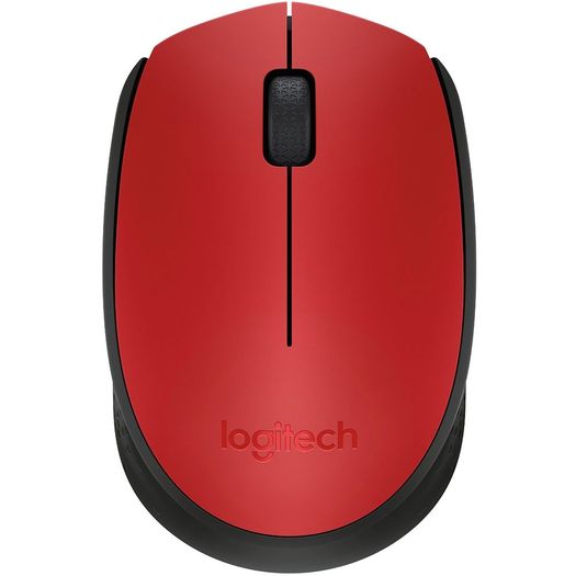 mouse wireless m170 vermelho - logitech mouse wireless m170 vermelho - logitech