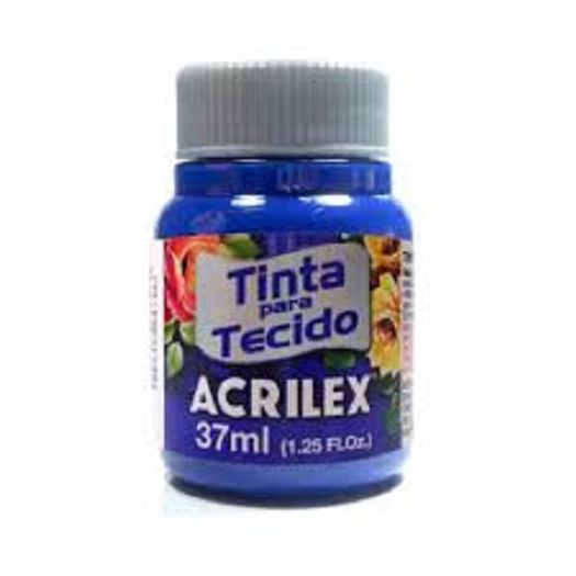 tinta tecido 37ml azul cobalto tinta tecido 37ml azul cobalto
