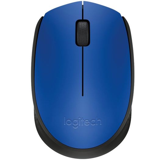 mouse wireless m170 azul - logitech