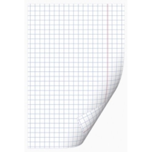 papel almaço quadriculado 10 folhas