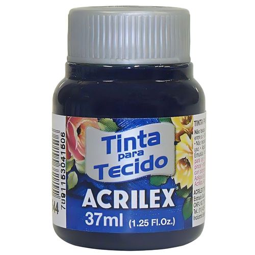 tinta tecido 37ml azul marinho
