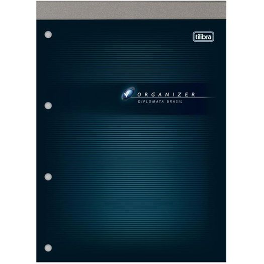 bloco a4 pautado 4 furos 50 folhas diplomata organizer bloco a4 pautado 4 furos 50 folhas diplomata organizer