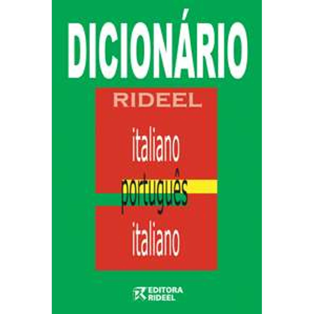 Dicionario Italiano Portugues Rideel Livrarias Curitiba