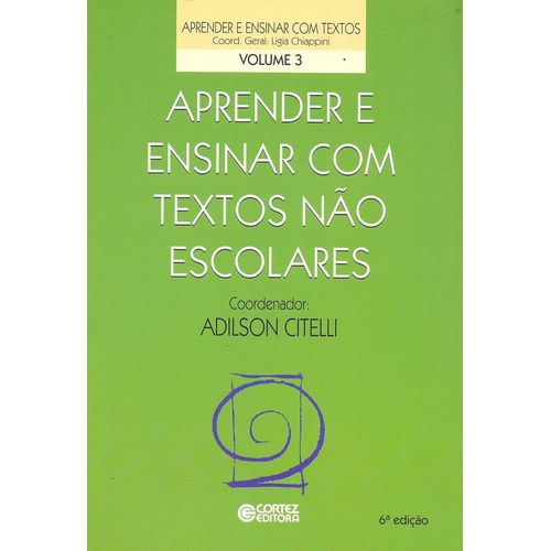 aprender e ensinar com textos nao escolares
