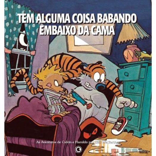 calvin e haroldo - tem alguma coisa babando embaixo da cama calvin e haroldo - tem alguma coisa babando embaixo da cama