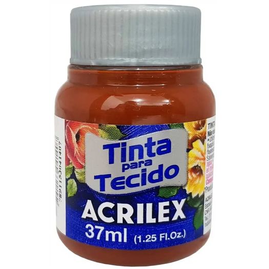 tinta tecido 37ml marrom tinta tecido 37ml marrom