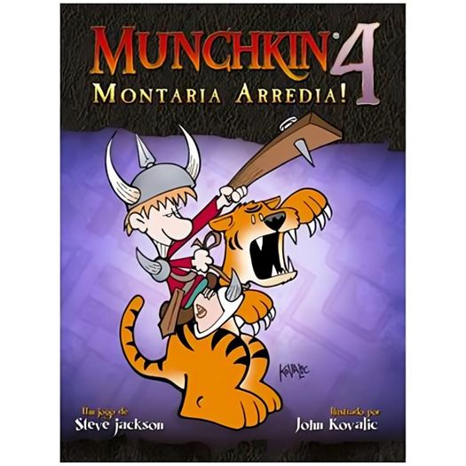 munchkin 4 - montaria arredia - expansão - galápagos munchkin 4 - montaria arredia - expansão - galápagos