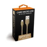 cabo-micro-usb-nylon-gold-1-mt-essential---geonav