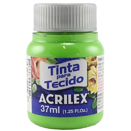 tinta tecido 37ml verde folha
