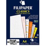 papel verge a4 20 folhas 180g branco papel verge a4 20 folhas 180g branco