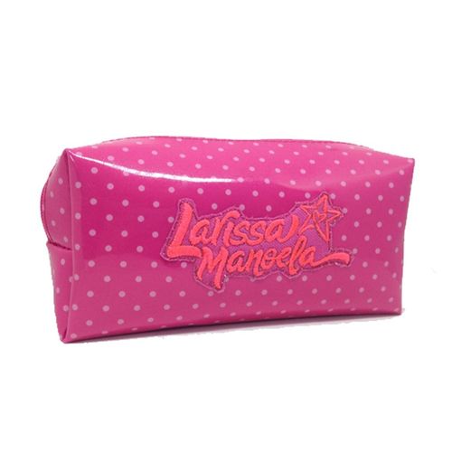estojo poa verniz rosa larissa manoela lm15099 mantica s/l
