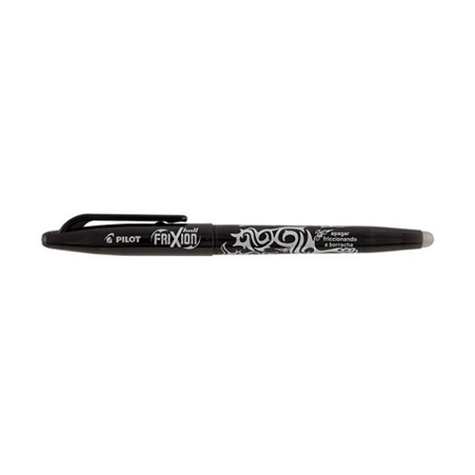 caneta esferográfica 0,7mm preta apagável frixion ball
