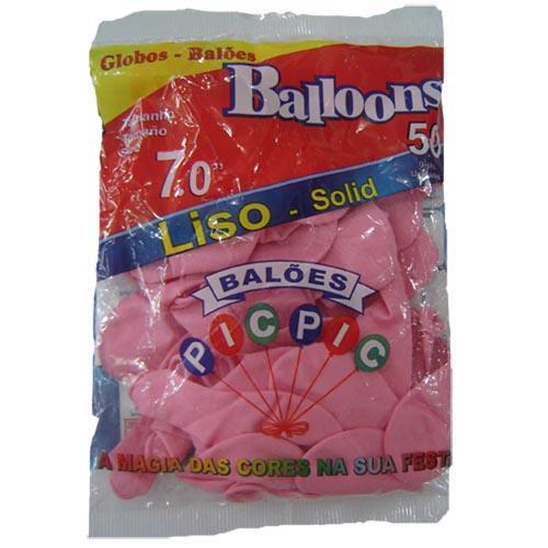 baloes-n-70-liso-rosa-50un-7013-pic-pic