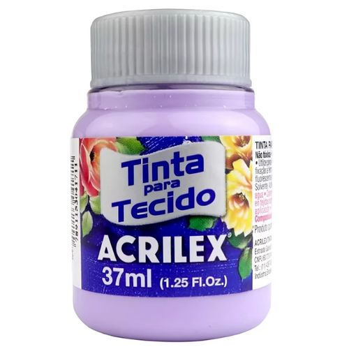 tinta tecido 37ml lilás