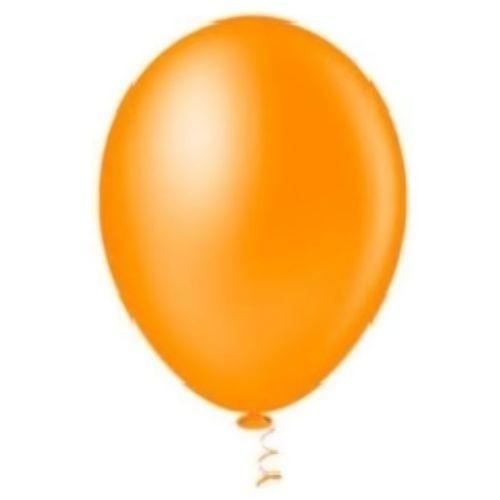 balões 7,0 liso laranja 50un
