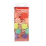 grampomol médio pom pom 5 unidades grampomol médio pom pom 5 unidades