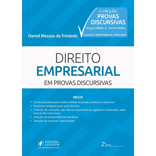 direito empresarial - em provas discursivas direito empresarial - em provas discursivas