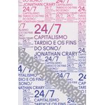 24/7 - capitalismo tardio e os fins do sono 24/7 - capitalismo tardio e os fins do sono
