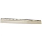 régua 30cm serena cinza