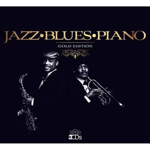 CD Jazz Blues Piano Gold Edition (3 CDs) Livrarias Curitiba